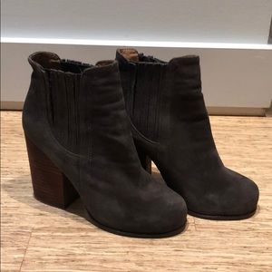 Jeffrey Campbell suede booties